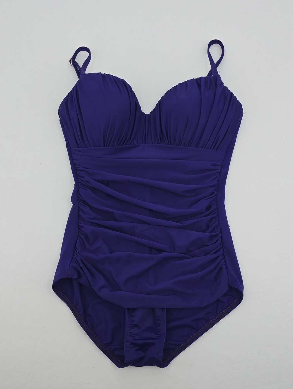 Miraclesuit "Rialto" Slimming Ruched One-Piece Swimsuit - Picture 2 of 10